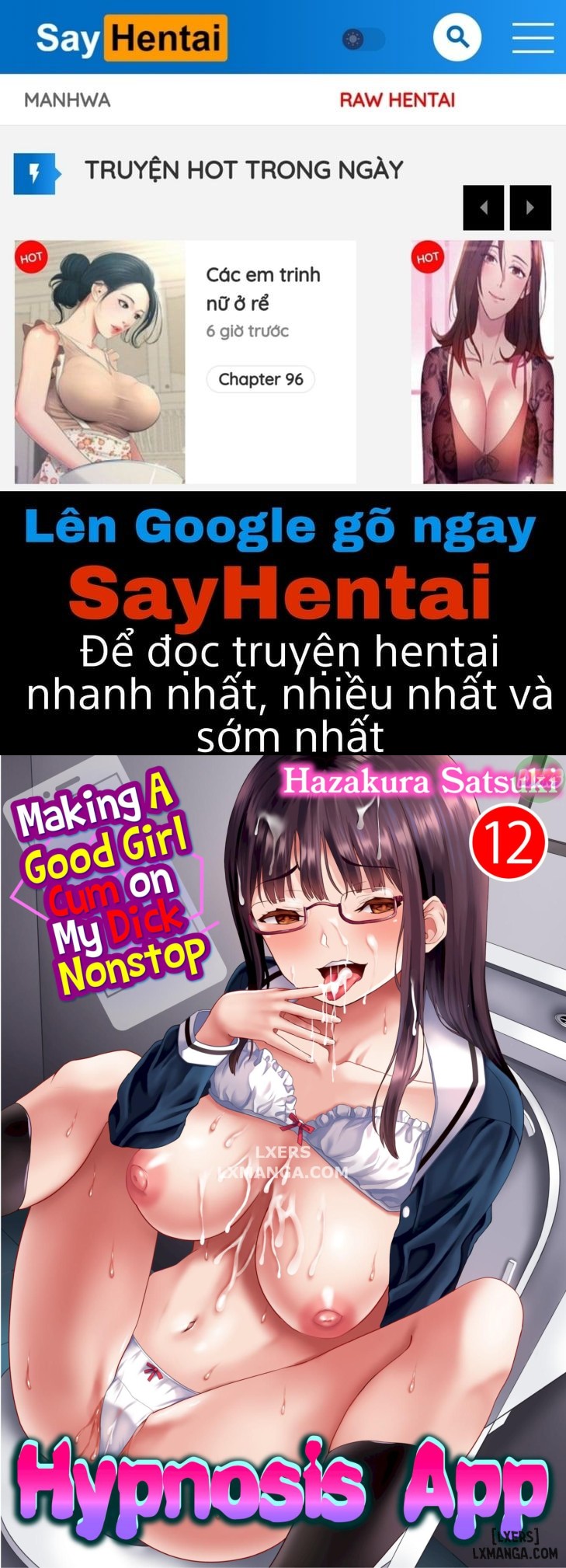 Hypnosis App - Making A Good Girl Cum on My Dick Nonstop