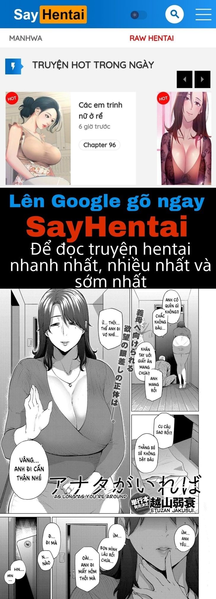 Miễn có con kề bên mẹ