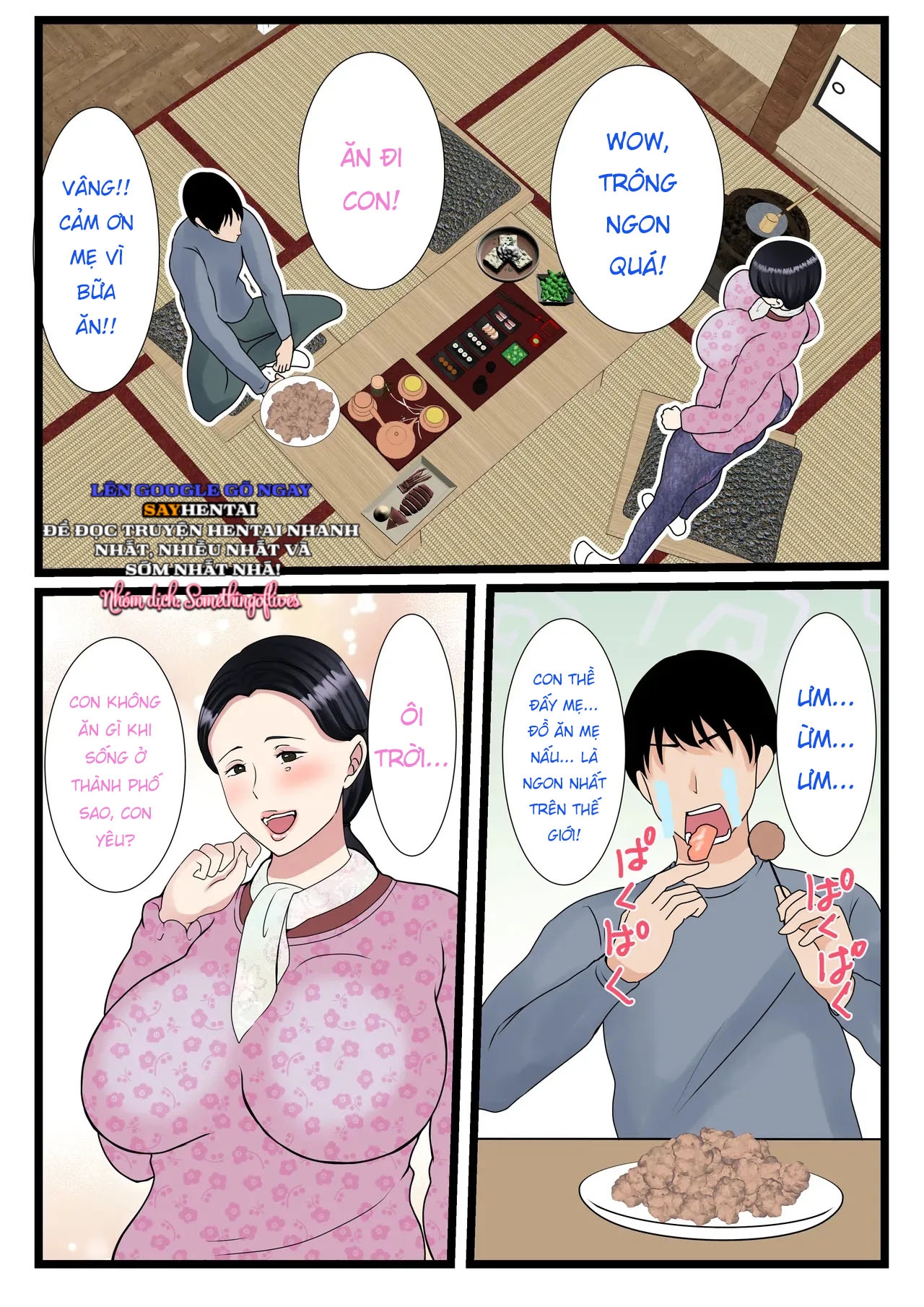 Musuko o Muramura sa Seru Inaka no Okaasan ~Haha no Furusato Ma Rei Ko wa Attakai~ Truyện Màu